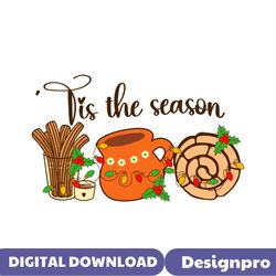 tis the season mexican christmas svg digital cricut file