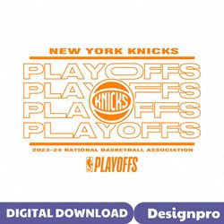 new york knicks 2024 nba playoffs svg