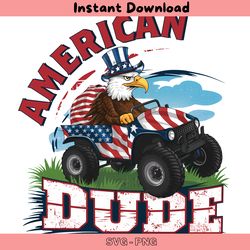 american dude patriotic eagle png digital download files