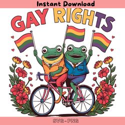 floral gay rights frogs lgbt pride png digital download files