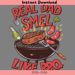 reel dad smell like bbq grillfather png digital download files