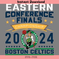 boston celtics 2024 eastern conference finals svg
