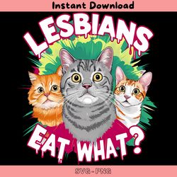 lesbians eat what lgbt pride png digital download files