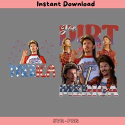 retro joe dirt merica 4th of july png digital download files