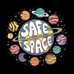 safe space pride month png digital download
