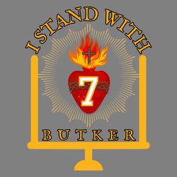 kansas city football i stand with butker png