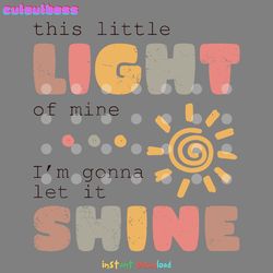 this little light of mine religious quote svg