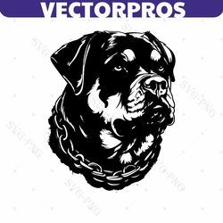 rottweiler svg, loyal rottweiler vector, rottweiler vector cutfile png pdf svg jpg for mugs, tattoos, stickers, clothes,