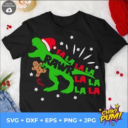 dinosaur christmas, dinosaur svg, dinosaur rawr, cricut file, tree rex svg, png 300 dpi