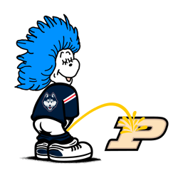 thing one uconn huskies piss on purdue boilermakers svg