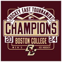 hockey east tournament champions boston college svg