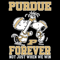purdue boilermakers forever not just when we win svg