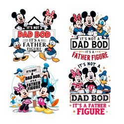 its not a dad bod its a father figure png svg bundle
