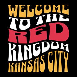 welcome to the red kingdom kansas city svg