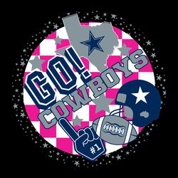 go cowboys football svg cricut digital download