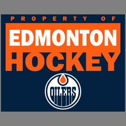 edmonton oilers property of svg digital download files