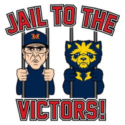 jail to the victors michigan wolverines svg