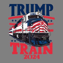 trump train 2024 take america back svg digital download files