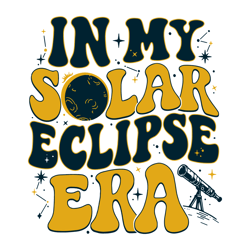 in my solar eclipse era moon astronomy svg