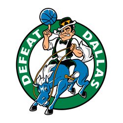 funny boston basketball defeat dallas svg