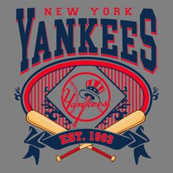 vintage new york yankees est 1903 svg digital download files