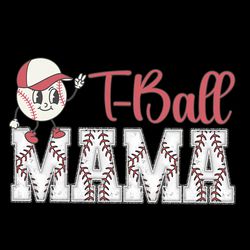 vintage t ball mama baseball day png digital download files