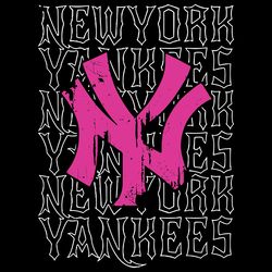 retro mlb new york yankees logo svg digital download files