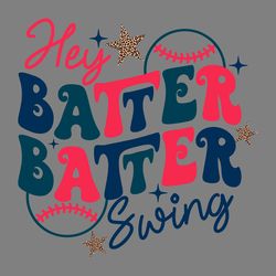 hey batter batter swing baseball mom svg