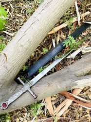 handmade harry potter replica sword, monogram sword, sword of gryffindor with leather sheath, amazing gift sword