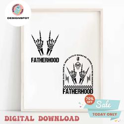Fatherhood Some Day I Rock It SVG