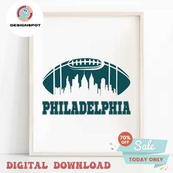 philadelphia eagles 1933 football skyline svg download