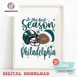 the best season philadelphia eagles christmas svg