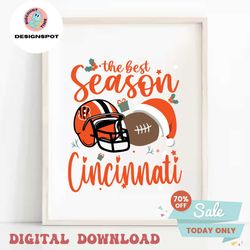 the best season cincinnati christmas svg download