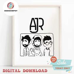 ajr band member the click album svg