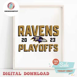 football ravens nfl playoffs 2023 svg