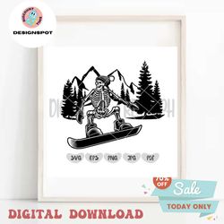 skeleton snowboarding svg, skeleton svg, snowboard svg, skeleton snowboard svg, skeleton png, jpg, pdf, eps, instant dow