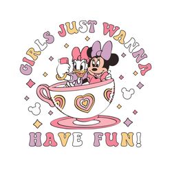 girls just wanna have fun! disney couple micky cartoon png