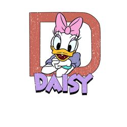 character png daisy duck color disney girl digital download