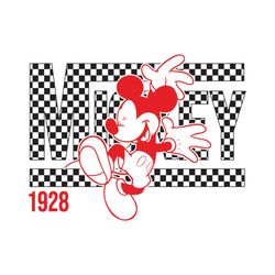 mickey mouse black and white 1928 png