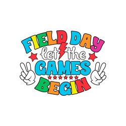 field day let the games begin svg