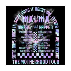 the motherhood tour funny mama png