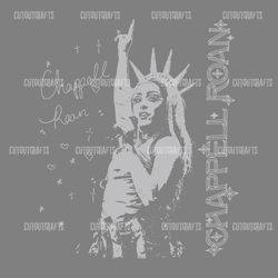 vintage chappell roan statue of liberty svg