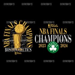 nba finals champions celtics signature svg