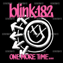 blink 182 one more time logo svg digital download files