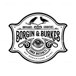 borgin burkes svg digital download files