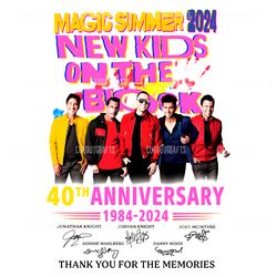 magic summer 2024 new kids on the block concert png