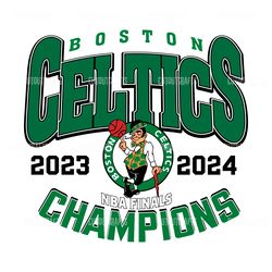 nba finals 2024 boston celtics champions svg