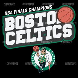 retro boston celtics nba finals champions svg