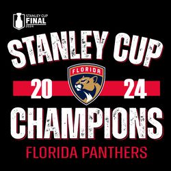 2024 stanley cup champions panthers hockey svg