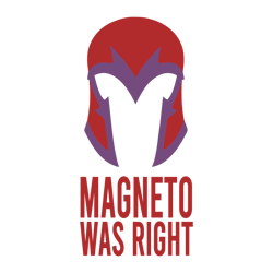 retro magneto was right svg